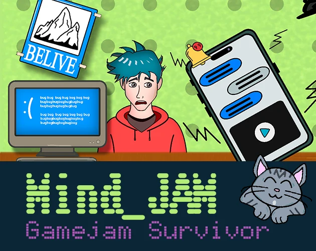 Обложка MIND_JAM: разработчик между ошибками на мониторе и сообщениями в телефоне